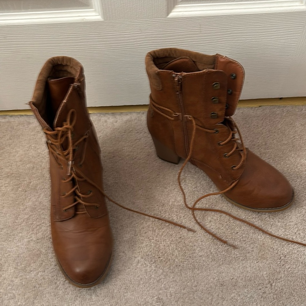 Olivia Miller | Heeled Boots | Brown | SZ 11